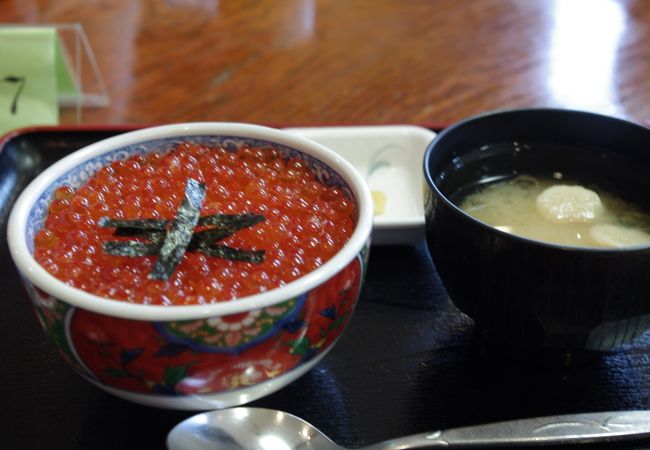 息子が食べたミニいくら丼￥９００