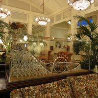 ロビーのジオラマ