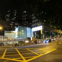 ピークトラム乗り場