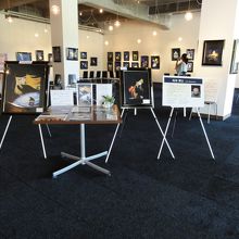 松本零士の世界展　同居人と思い出話が弾む(*^。^*)