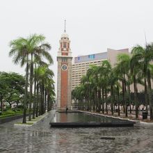 前九廣鐵路鐘樓(尖沙咀側乗り場そば）