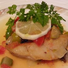 金目鯛のポワレ