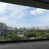 朝食会場から、東京タワー。