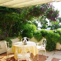 いつまでもゆっくりしていたいテラス