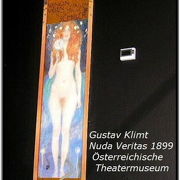 クリムト「ヌーダ・ヴェリタス（裸の真実）」・・　Oesterreichische Theatermuseum