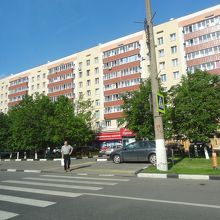 ゴルバチョフ時代のアパートの感じがする