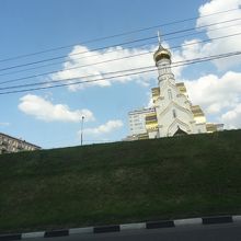 玉ねぎ頭の寺院を見ると、ロシアに来たのだと実感する