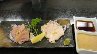 日帰り温泉と地元の料理