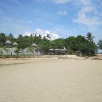 目の前の海水が引くとこんな感じ