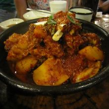 タットリアン、辛すぎず、ジャガイモが本当に美味しい