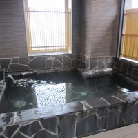 そして露天風呂まで　名古屋の街を見ながら一風呂