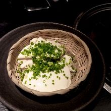 店のオリジナル豆腐