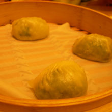 野菜のヘルシーな蒸し餃子