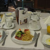 朝食　珈琲庁（２F）　バイキングです。