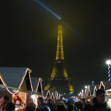 シャイヨー宮のクリスマス・マーケット