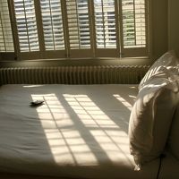 かわいいベッド。