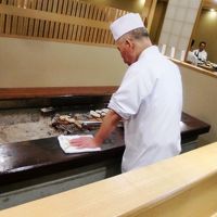 朝食のこだわりの干ものも料理長自ら