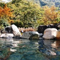 ご自慢の庭園風呂