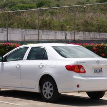 カローラです。乗用車でタポチョは無理です。(2010/7)