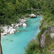 ソチャ川沿いの風景