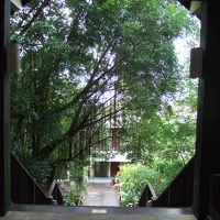 ビーチフロントスィート棟の裏手