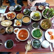 慶州のドソルマウルで安くておいしい韓定食