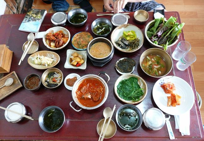 慶州のドソルマウルで安くておいしい韓定食