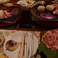 四季の宿　尾之間のバーベキュー料理