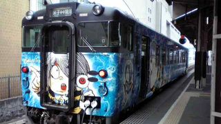 米子駅　山陰の交通連結点　鬼太郎列車も発着