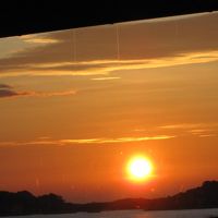 角島に沈む夕陽