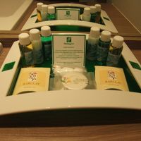 シャンプー等はそろってます。