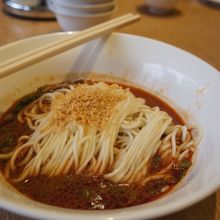 担々麺かな。美味しかった