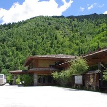 神仙池のレストラン