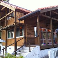 我々が宿泊したコテージ。