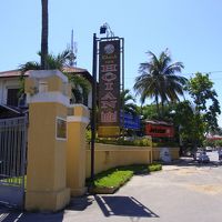 ホテルの入り口