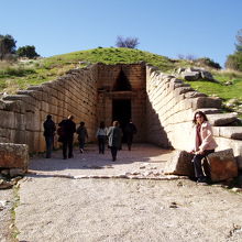 アトレウスの宝庫・・・奈良で似たような宝庫みてビックリ☆
