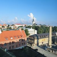 最上階からの旧市街地のながめ