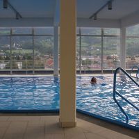 最上階の温水プール