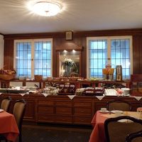 朝食のビュッフェです