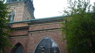 この日は内部見学できなかった