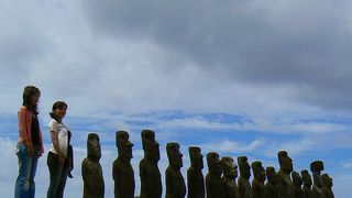 １５体のモアイから１７体のモアイへ♪