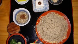 小国そば街道のお蕎麦屋さん