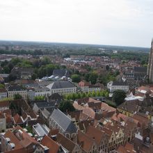 上からの眺めはこんな感じ。きれいです。