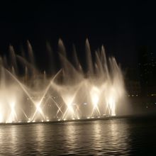 華麗な水の舞い。