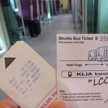 セットのチケット