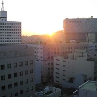 部屋から望んだ朝の風景♪