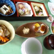 オシャレな豆腐屋さん。