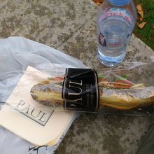 チキントマトサンド　4.9ユーロ