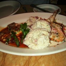 シュリンプ・スカンピとチキン・マディラ