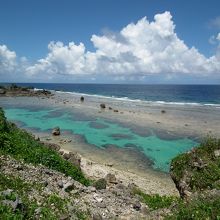 天気のいい日（波は高いですが）